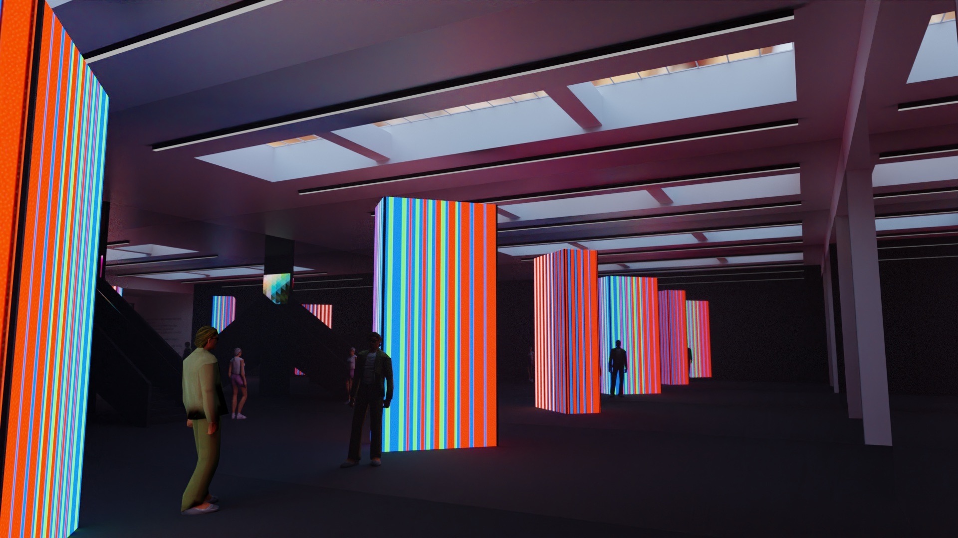 new gallery entrance